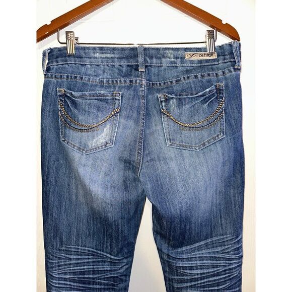 Refuge Flirty Everyday Skinny Distressed Jeans Size 10S - Picture 5 of 11